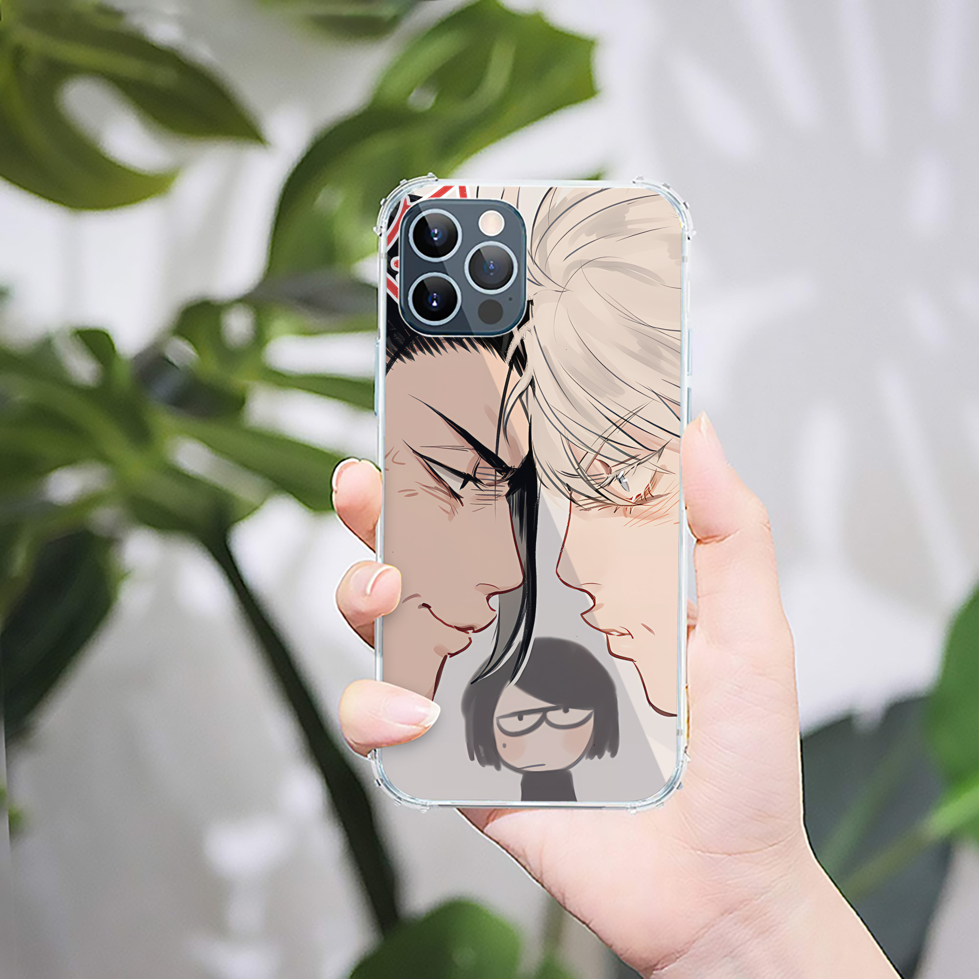 （画像用） SPY×FAMILY间谍家家酒 【iPhone 12シリーズ対応】透明スマホケース（クリアソフトケース）